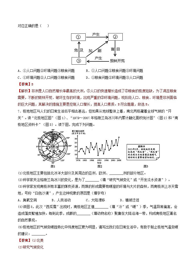 6.3.1 愈演愈烈的环境问题 课件+分层作业（原卷版+解析版）-人教版历史与社会人文地理八年级下册03