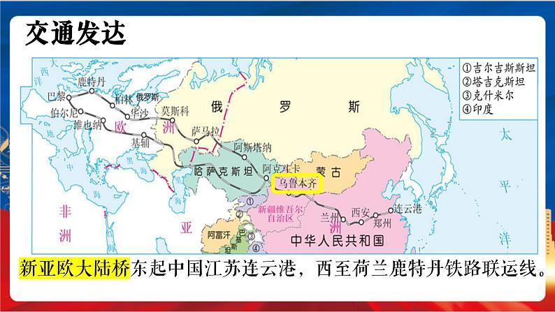 3.3《向西开放的重要门户——乌鲁木齐》课件-人教版人文地理下册第5页