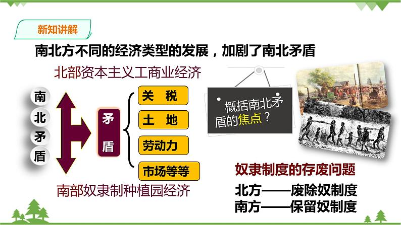 第七单元第三课资本主义的扩展第二目美国南北战争第8页