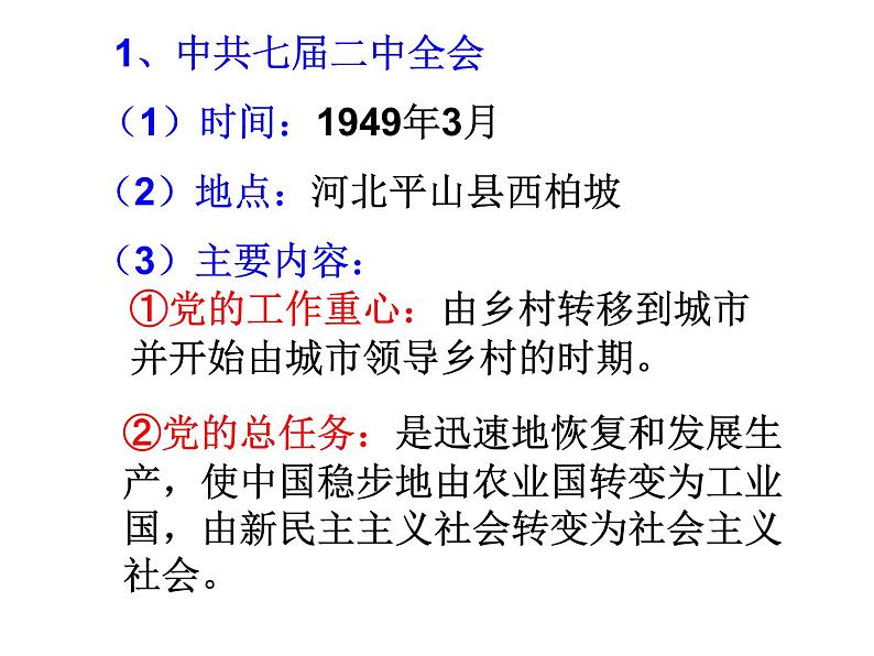 人教版九年级历史与社会上册 4.2新中国的诞生（共24张PPT）第3页