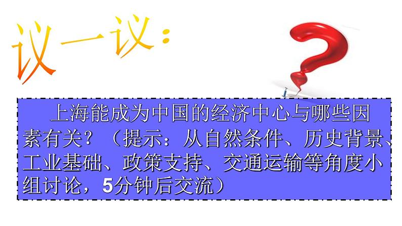 2020-2021学年人教版历史与社会七年级下册6.2.4《我国最大的经济中心——上海》教学课件共20张PPT含视频08