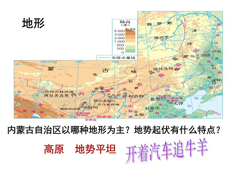 2020-2021学年人教版初中历史与社会七年级下册 6.3.2草原风情---内蒙古大草原教学课件共27张PPT第6页