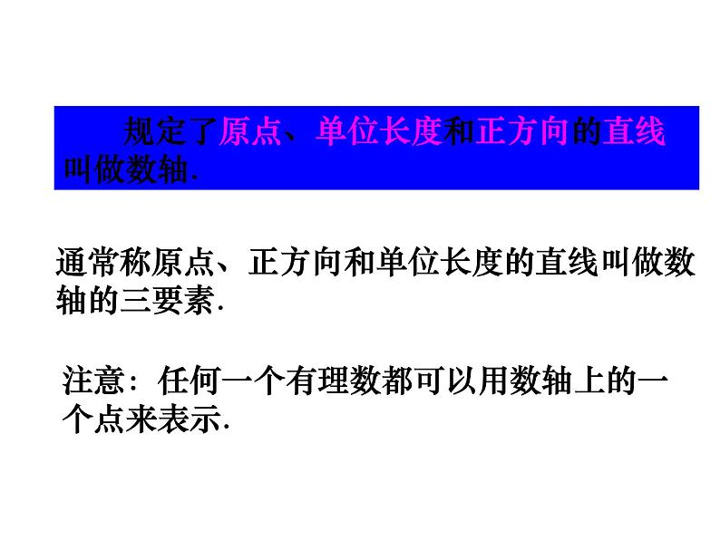 青岛版七年级数学上册课件：2.2 数轴(共10张PPT)03