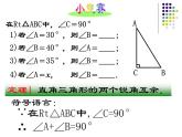沪教版数学八上19.8《直角三角形的性质》课件 (1)