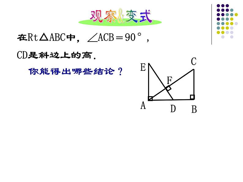 沪教版数学八上19.8《直角三角形的性质》课件 (1)05