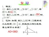 滬教版數(shù)學八上19.8《直角三角形的性質(zhì)》課件 (3)