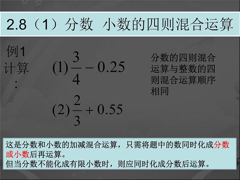 分数与小数的互化PPT课件免费下载01