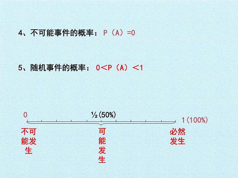 北京课改版数学八年级上册第十三章 事件与可能性 复习课件第5页