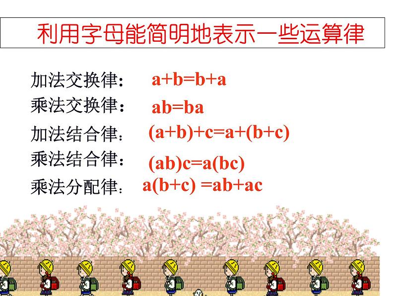 沪教版数学七上课件9.1 字母表示数课件03