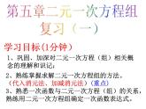 第5章 二元一次方程组复习-北师大版八年级数学上册课件