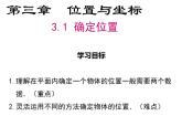 3.1确定位置-北师大版八年级数学上册课件