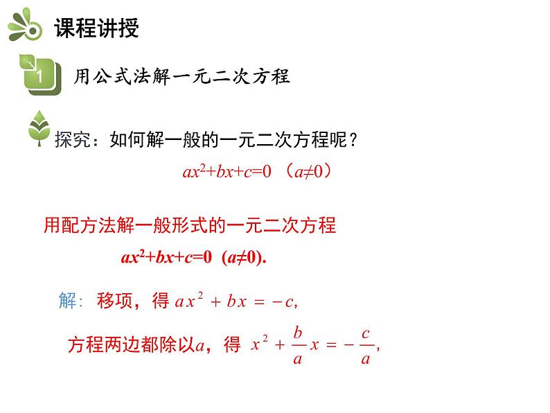 1.2 第4课时 用公式法解一元二次方程-2020秋苏科版九年级数学上册课件(共13张PPT)第4页