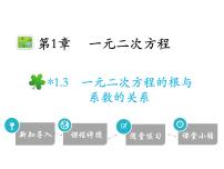 初中数学苏科版九年级上册1.3 一元二次方程的根与系数的关系教案配套课件ppt