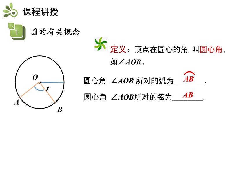 2.1 第2课时 与圆有关的概念-2020秋苏科版九年级数学上册课件(共17张PPT)07