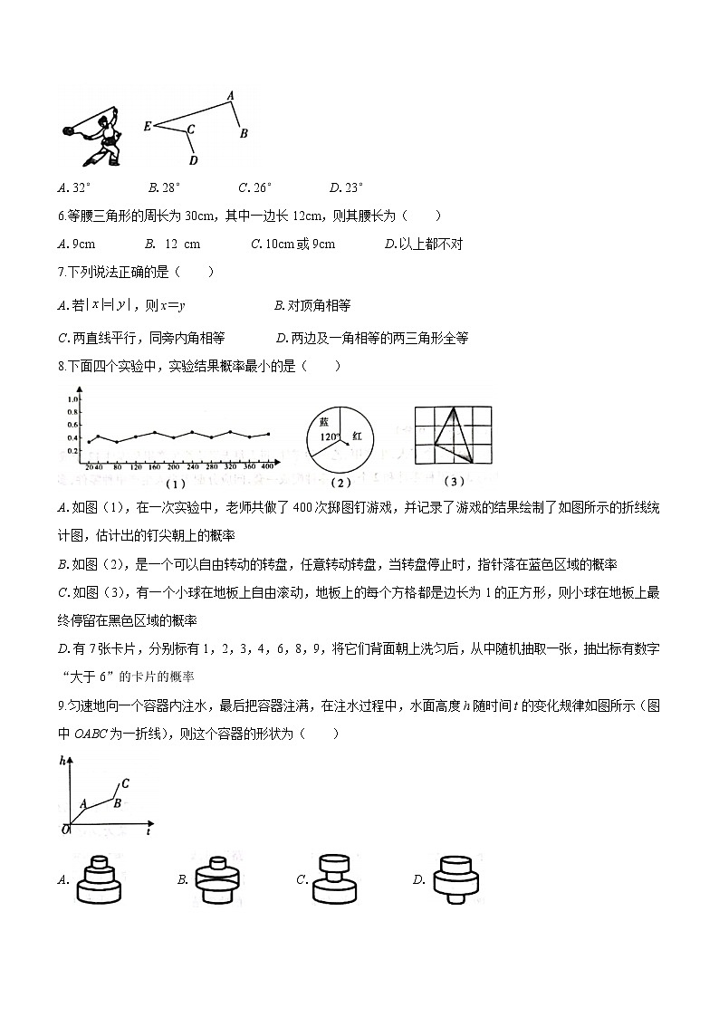 陕西省渭南市临渭区2020-2021学年七年级下学期期末数学试题（word版 含答案）02