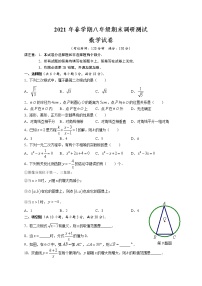 江苏省泰州市兴化市2020-2021学年八年级下学期期末数学试题（word版，含答案）