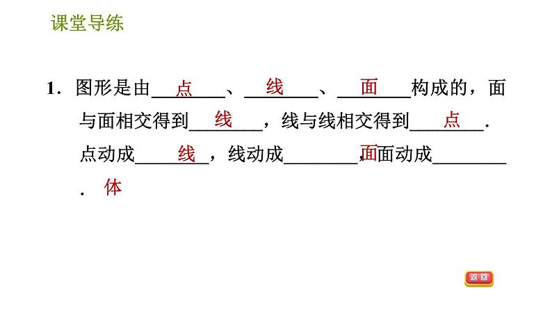 北师版七年级上册数学课件 第1章 1.1.2 图形的构成第3页