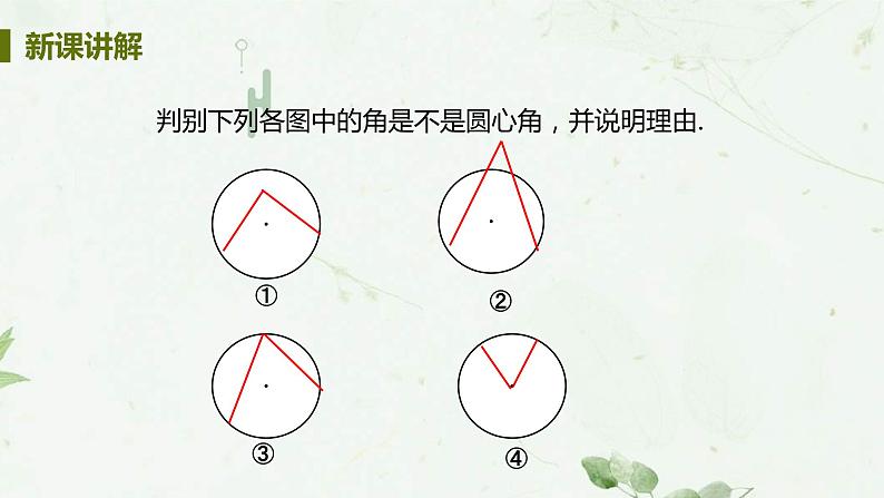 24.1.3 弧、弦、圆心角 课件-2021-2022学年人教版九年级数学上册第6页