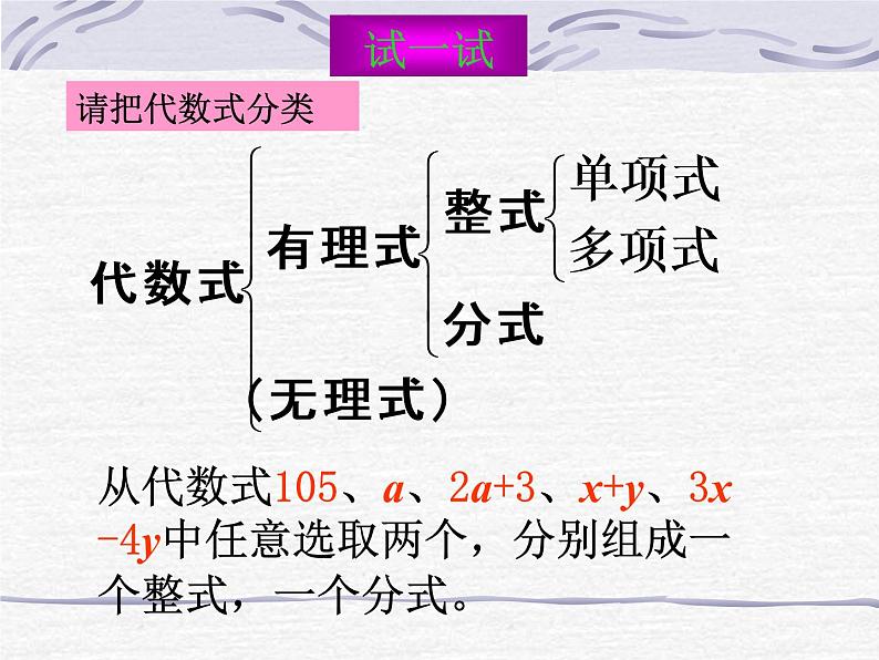 沪教版数学七上课件10.1 分式的意义课件第6页