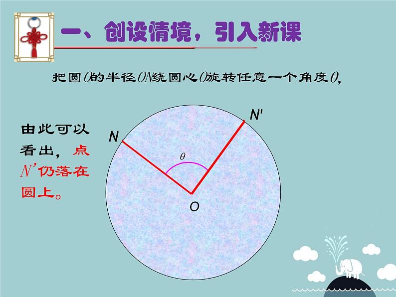 【新课标教案】九年级数学上册 24.1.3 弧、弦、圆心角课件 （新版）新人教版07