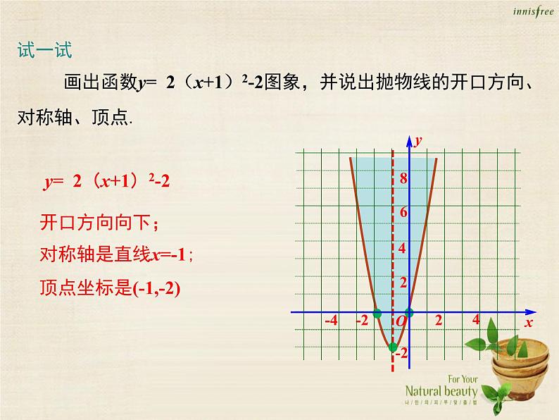 九年级数学上册 22.1.3 二次函数y=a（x-h）2+k的图象和性质（第3课时）课件 （新版）新人教版07