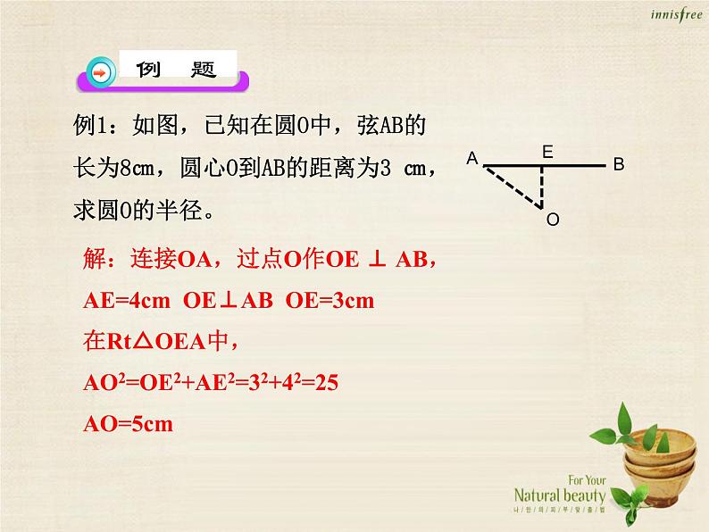 九年级数学上册 24.1.2 垂直于弦的直径课件 （新版）新人教版第7页