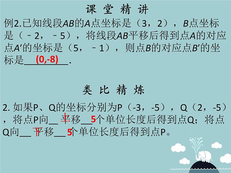 七年级数学下册 第七章 用坐标表示平移（第5课时）课件 （新版）新人教版05