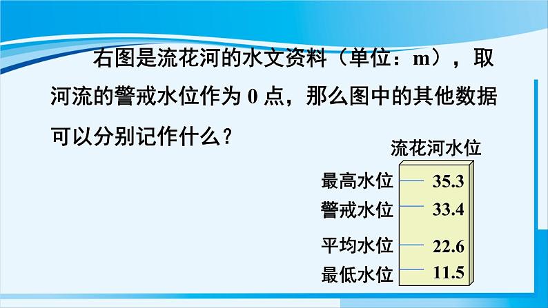 北师大版七年级数学上册 第二章 有理数及其运算  2.6.3 有理数加减混合运算的实际应用 课件02