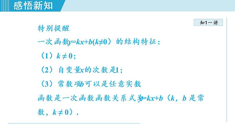 北师大版八年级数学上册   4.2   一次函数与正比例函数 课件07