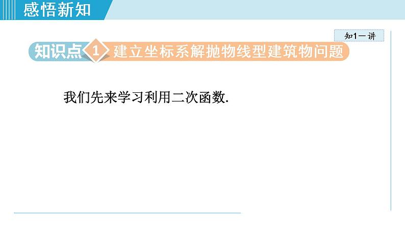 人教版九年级数学上册 22.3.3   用二次函数求实际中“抛物线”型的最值问题 课件第4页