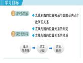 人教版九年级数学上册 24.2.2   直线和圆的位置关系——相交、相切、相离 课件