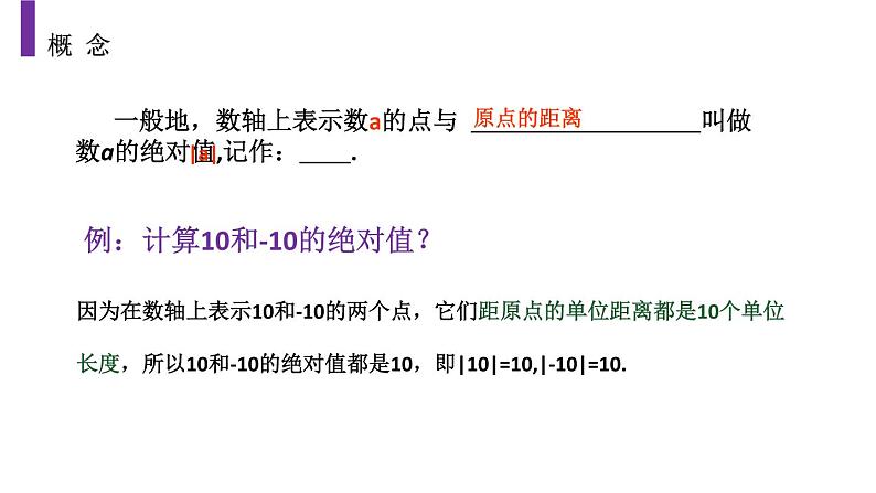 人教版七年级数学上册《有理数》PPT课件下载(第四课时绝对值)课件 (3)第5页