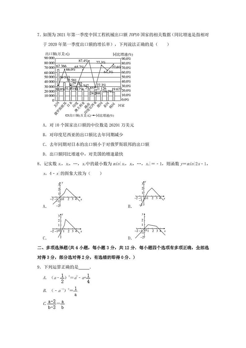 2021年山东省潍坊市中考数学真题第2页