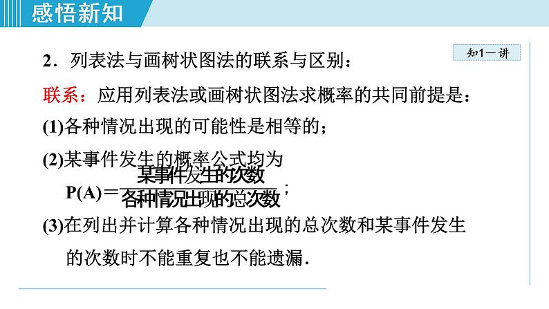 北师大版九年级数学上册 3.1.3用概率判断游戏规则的公平性 课件04