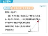 北师大版九年级数学上册 4.6利用相似三角形测高 课件