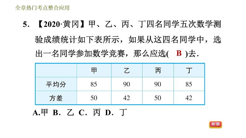 冀教版九年级上册数学课件 第23章 全章热门考点整合应用08