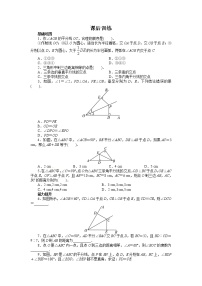 人教版八年级上册第十二章 全等三角形12.3 角的平分线的性质习题