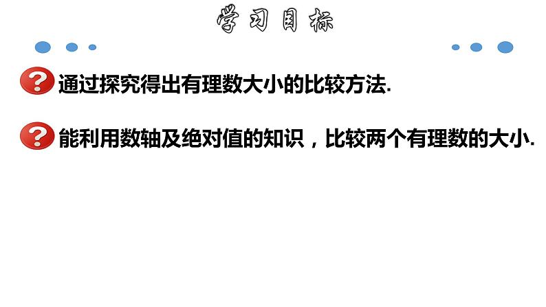 1.2.5 有理数大小的比较-2020-2021学年七年级数学上册教材配套教学课件(人教版)第2页