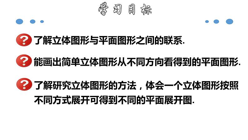 4.1.2 从不同的方向看立体图形和立体图形的展开图-2020-2021学年七年级数学上册教材配套教学课件(人教版)02