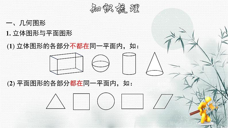 第4章 几何图形初步章节复习-2020-2021学年七年级数学上册教材配套教学课件(人教版)第3页