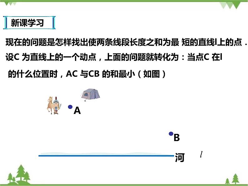人教版数学八年级上册  13.4课程学习 最短路径问题 (课件+教案+练习）06