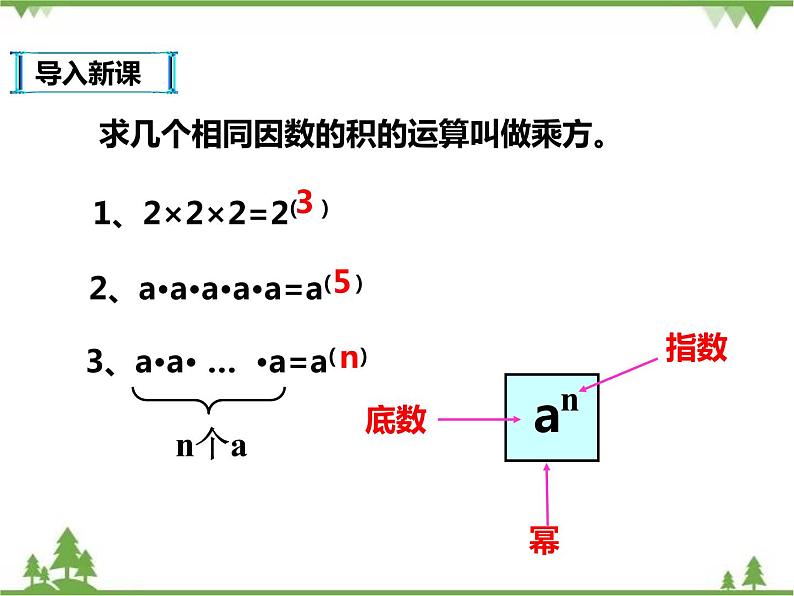 人教版数学八年级上册  14.1.1同底数幂的乘法 (课件+教案+练习）03