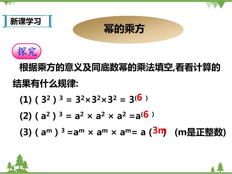 人教版数学八年级上册  14.1.2-14.1.3幂的乘方与积的乘方（课件+教案+练习）03