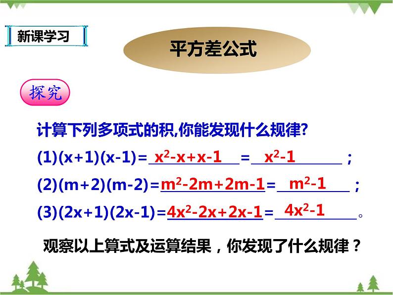 14.2.1平方差公式课件第3页