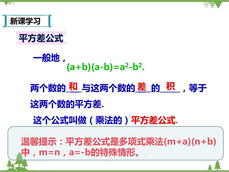 14.2.1平方差公式课件第4页