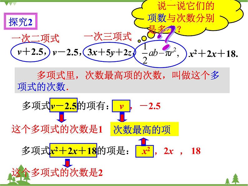 2.1整式（3）课件第6页