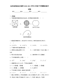 山东省济南市天桥区2020-2021学年七年级下学期期末数学试题（word版 含答案）