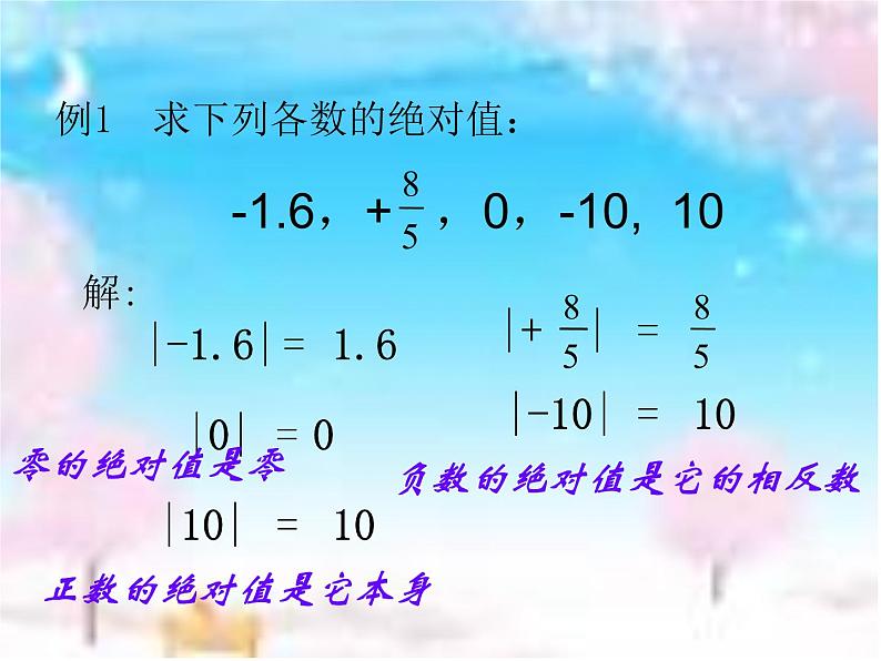 2021年浙教版数学七年级上册1.3《绝对值》课件05