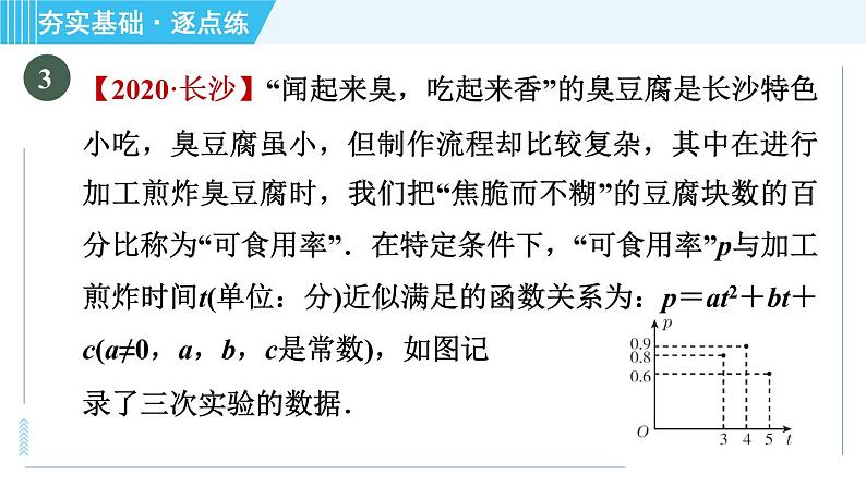 鲁教版九年级上册数学习题课件 第3章 3.6.2利用二次函数求实际中应用问题第5页