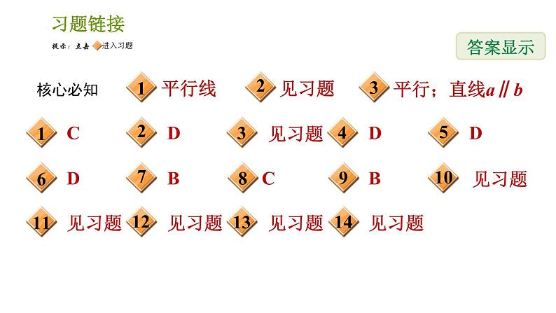 沪科版七年级下册数学课件 第10章 10.2.1 平行线及其基本事实02